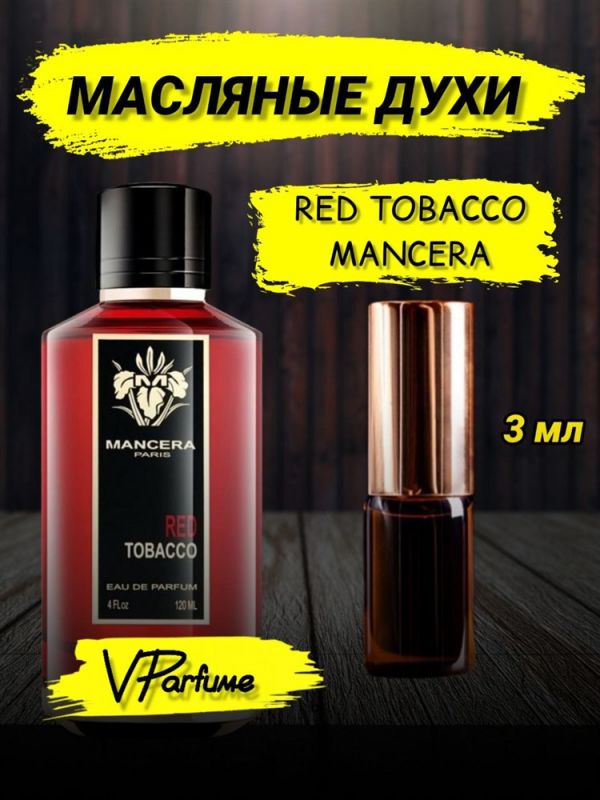 Mancera Red Tobacco oil perfume (3 ml)